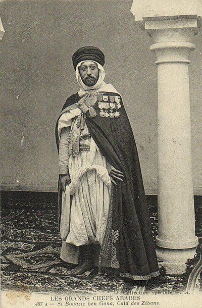 Photograph of Si Bouaziz ben M'hamed ben Gana