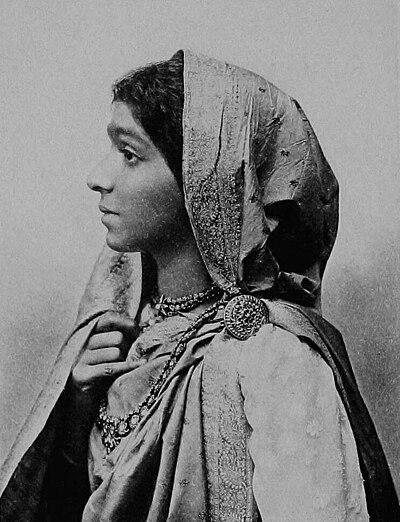 Photograph of Sarojini Naidu