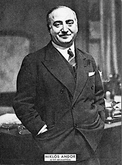 Photograph of Andor Miklós