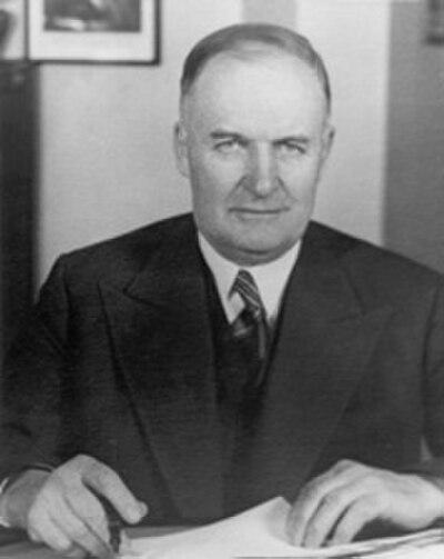 Photograph of Edward R. Burke