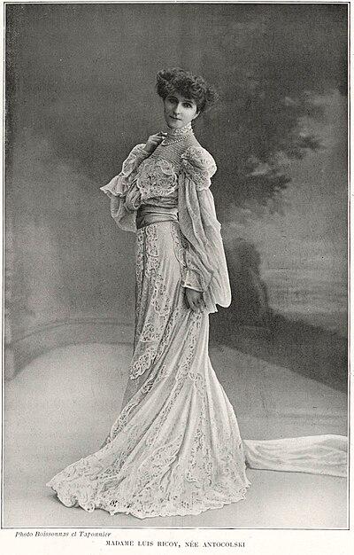 Photograph of Alexandra Ricoy, countess Sforza