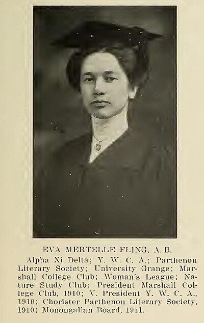 Photograph of Eva Myrtelle Fling