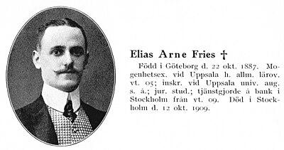 Photograph of Arne Elias Fries