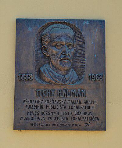 Photograph of Kálmán Tichy