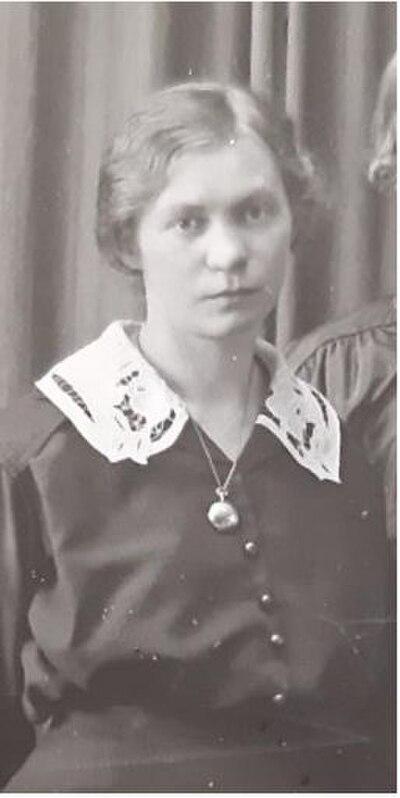 Photograph of Alma-Josephine Vellmann