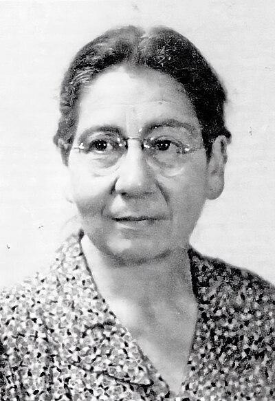 Photograph of Else Rosenfeld