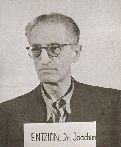 Photograph of Joachim Entzian