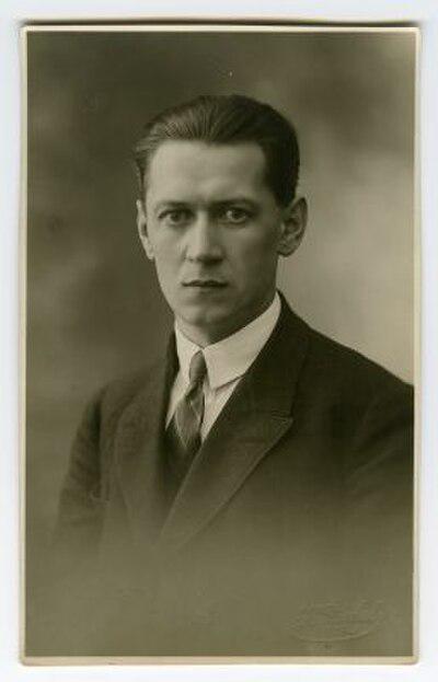 Photograph of Heinrich Riikoja