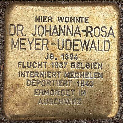 Photograph of Johanna Meyer-Udewald
