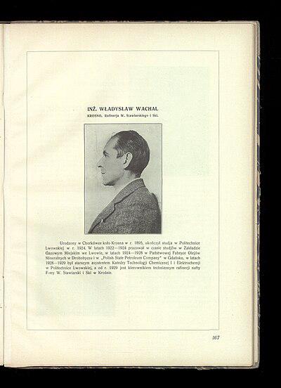 Photograph of Władysław Wachal