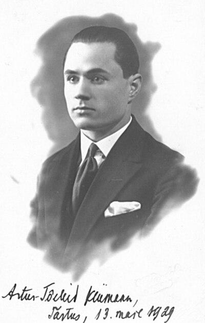Photograph of Artur Kliimann