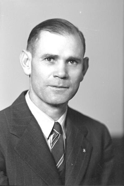 Photograph of Chet King
