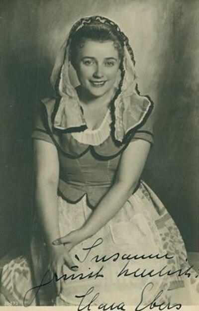 Photograph of Clara Ebers