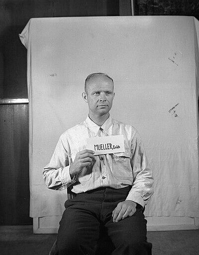 Photograph of Erich Müller