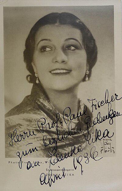 Photograph of Zdenka Ziková