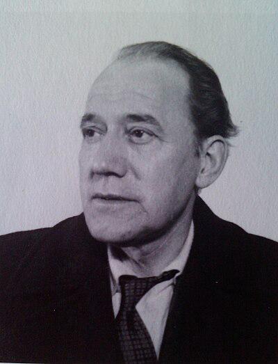 Photograph of Alf Gustavsson