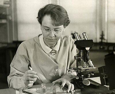 Photograph of Barbara McClintock