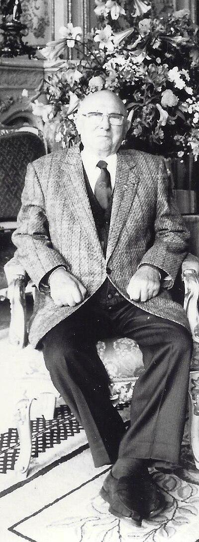 Photograph of Charles Clavel